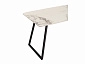 Стол обеденный STOOL GROUP Vermont 140*80 Керамика светлая, ножки черные - фото №4