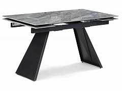 Хорсборо 140(200)х80х79 оробико / черный Керамический стол - фото №1, Woodville20077