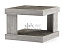 Стол журнальный, Лайт (602*602*450) Риббек серый, 60602, ЛДСП - миниатюра