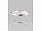 Журнальный столик STOOL GROUP STOOL GROUP Гера 80*80 Белая керамика, сталь серебро  - фото №5
