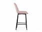 Баодин велюр розовый / черный Барный стул - фото №5