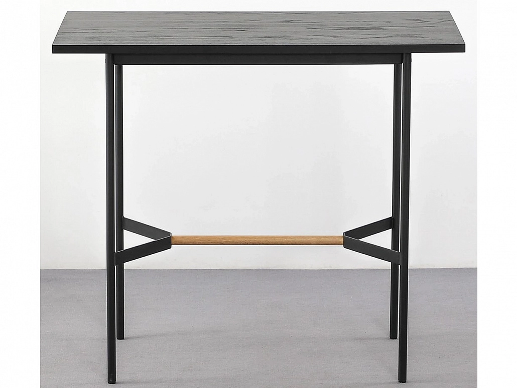 Стол барный STOOL GROUP Knobb 120*60 Черный - фото №1
