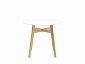 Стол STOOL GROUP Target Circle 90*90 Белый - фото №3
