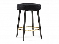 Plato black fabric Барный стул - фото №1