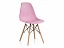 Eames PC-015 light pink Стул деревянный, массив бука - миниатюра