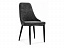 Kora black / dark gray Стул на металлокаркасе, шенилл - миниатюра