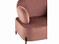 Кресло STOOL GROUP Кэнди с подлокотниками Велюр пыльно-розовый - фото №3