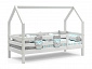 Кровать Соня с надстройкой (Белый) - фото №2