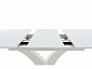 Стол Нотр Дам MODERNE стекло OPTIWHITE 1400(1800)*850, Белый - фото №7