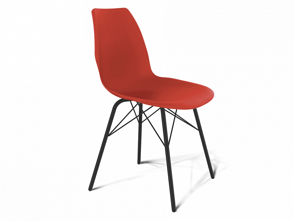 Стул SHT-ST29/S64 красный красный ral3020/черный муар - фото №1
