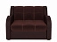 Кресло-кровать Барон, микровелюр, экокожа - миниатюра